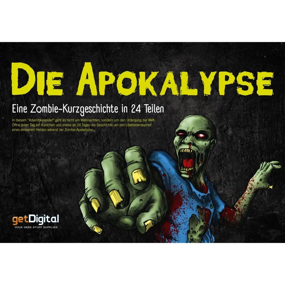 L'apocalypse - calendrier de l'Avent des zombies getDigital