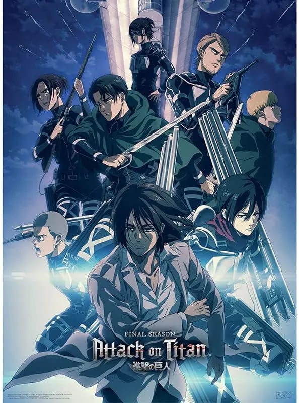 L'Attaque Des Titans - Poster - Bataillon d'exploration