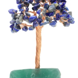 Arbre du Bonheur Lapis Lazuli base Fluorite 14cm L'AURA