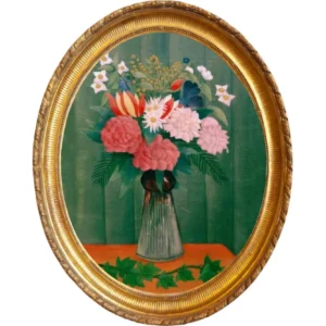 Cadre Forme Ovale Fraisée - Rousseau - Multicolore Les Archives - Really Nice Things