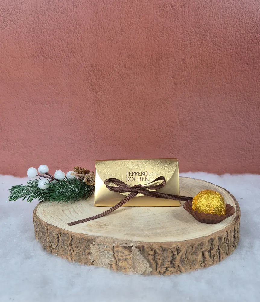 🕯️ Fondants parfumés “Rocher Praliné” – Édition de Noël Les bougies d'Andy