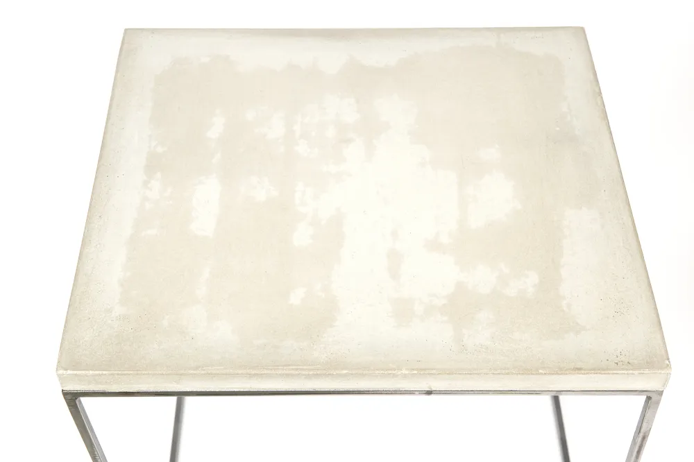 My concrete design Table #3 Les Mimipots