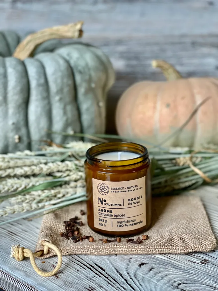 Bougie No d’automne Les produits Essence~Nature