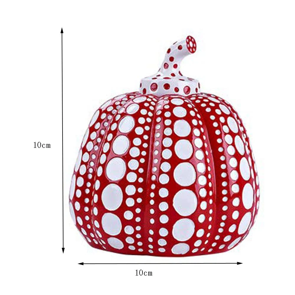 LGYKUMEG Yayoi Kusama Sculpture De Citrouille Statue Statue Ornement Botanical Jardin Décoration Artistes Modern Sculpture...