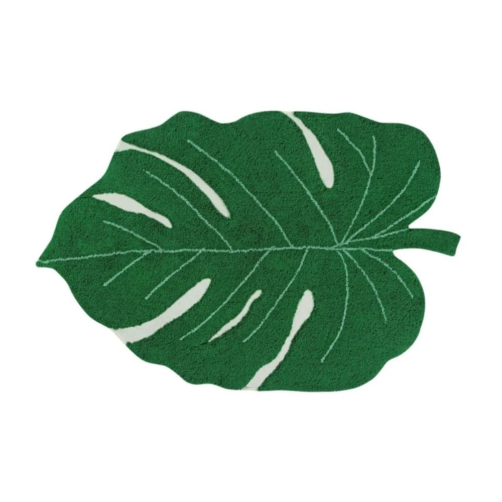 Lorena Canals Tapis pour enfants Monstera Leaf 120x160 cm