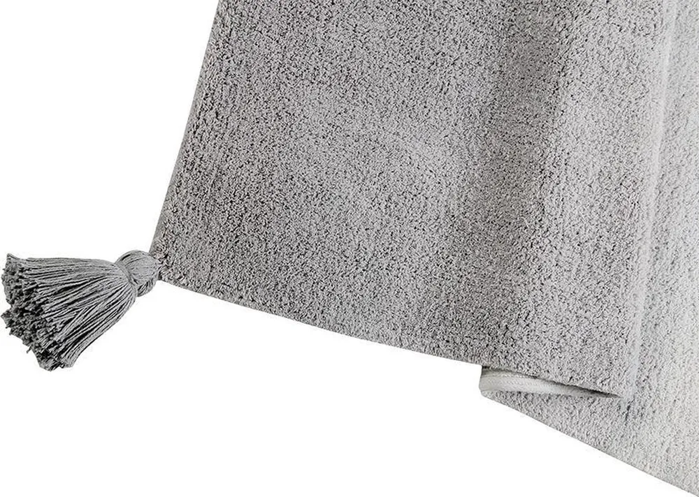 Lorena Canals Tapis réversible en coton lavable - Vice Versa Gris S - 120x160cm