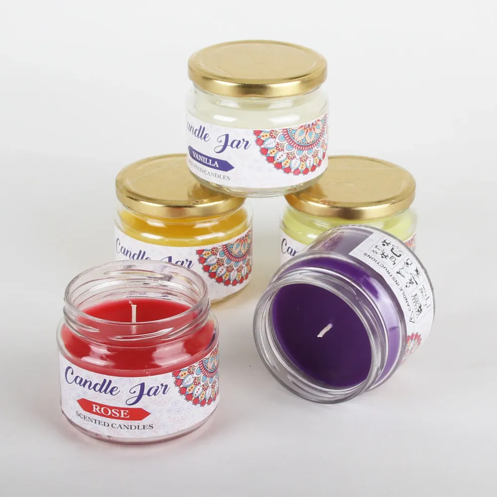 Lot de 5 bougies parfumées orientales
