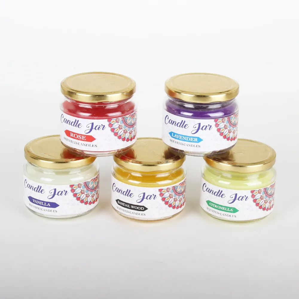 Lot de 5 bougies parfumées orientales
