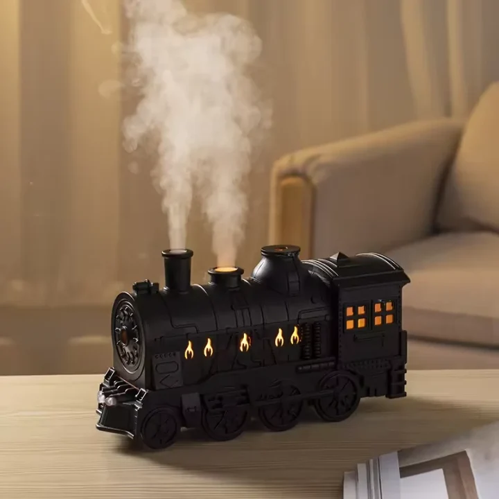 Diffuseur Aromatique Locomotive + Huile Essentielle Pomme – Ambiance & Senteurs Maison Love in Life