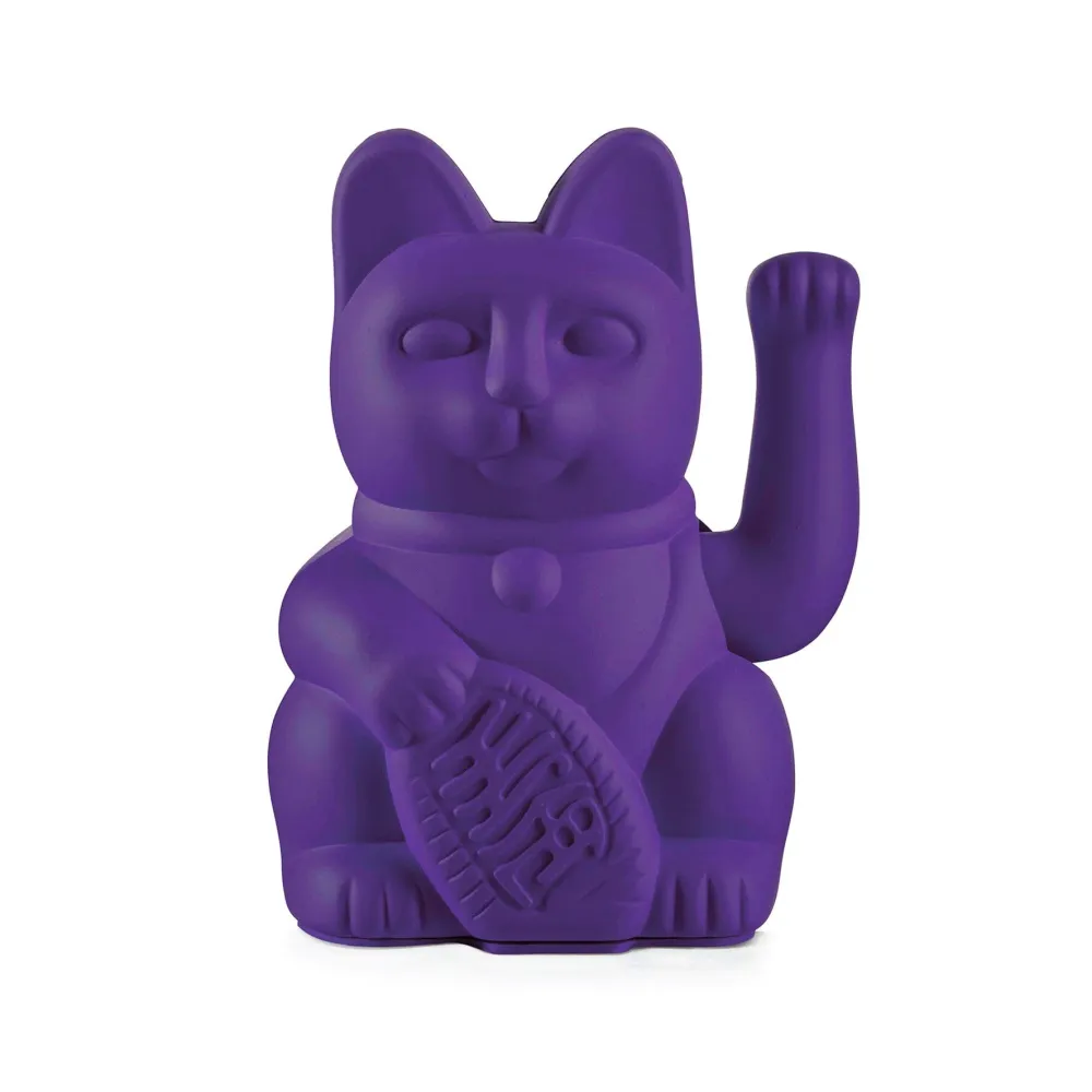Lucky Cat Maneki Neko Violet