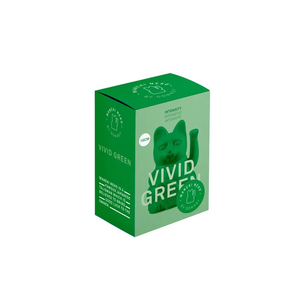 Lucky Cat Mini / Vert vif