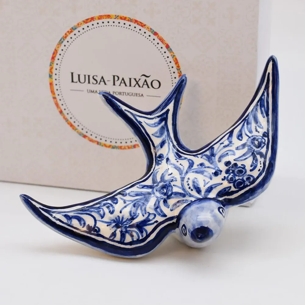 Coffret hirondelle "Coimbra" - Bleu Luisa Paixao