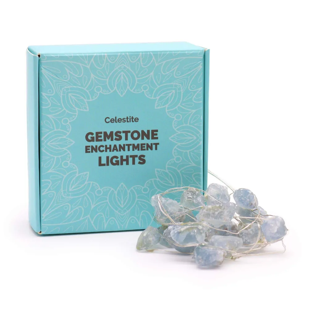 Lumières enchanteresses en pierres précieuses - Célestine