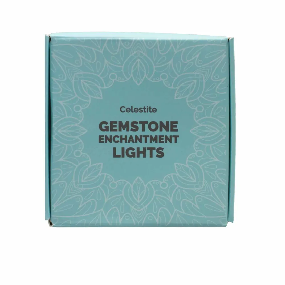 Lumières enchanteresses en pierres précieuses - Célestine