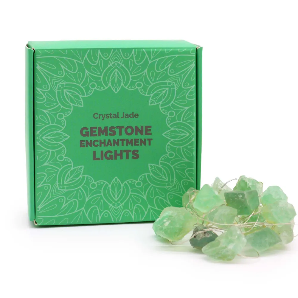 Lumières enchanteresses en pierres précieuses - Jade cristal