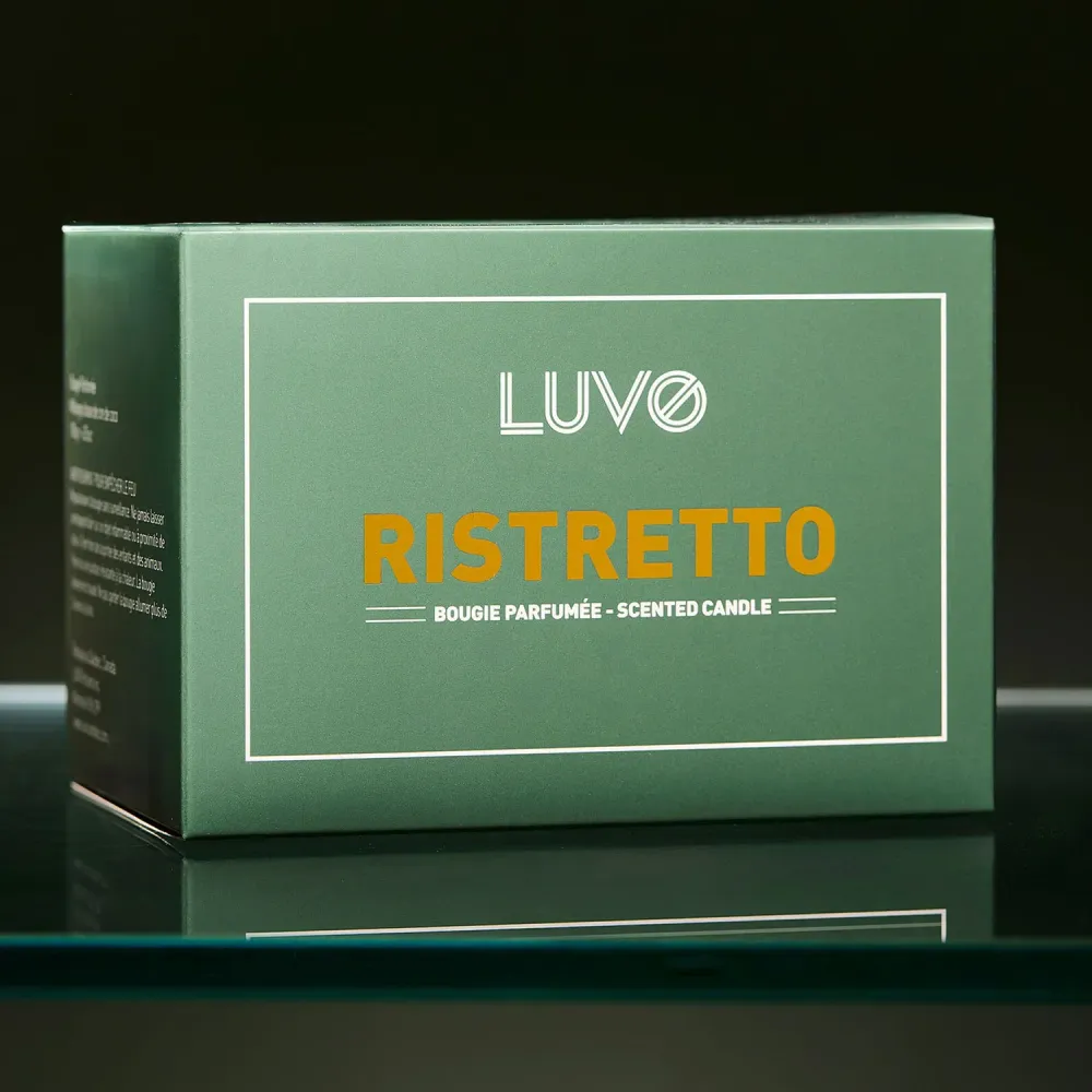 Bougie parfumée tasse - Ristretto LUVO
