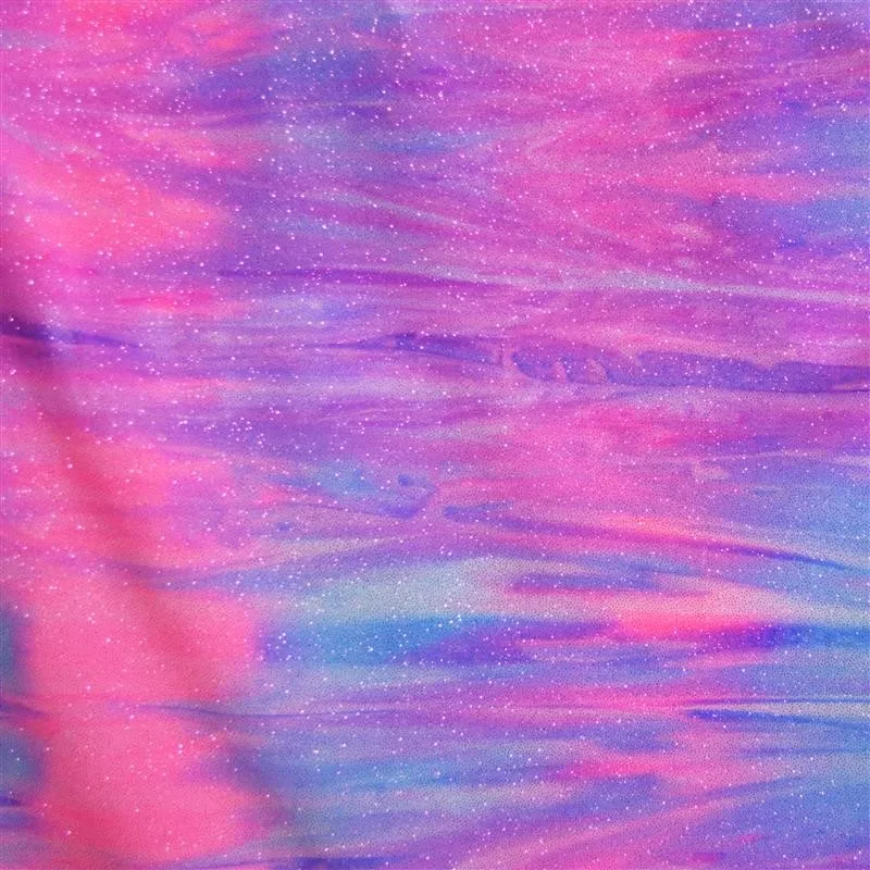 Lycra Lamé Degradé Rosés