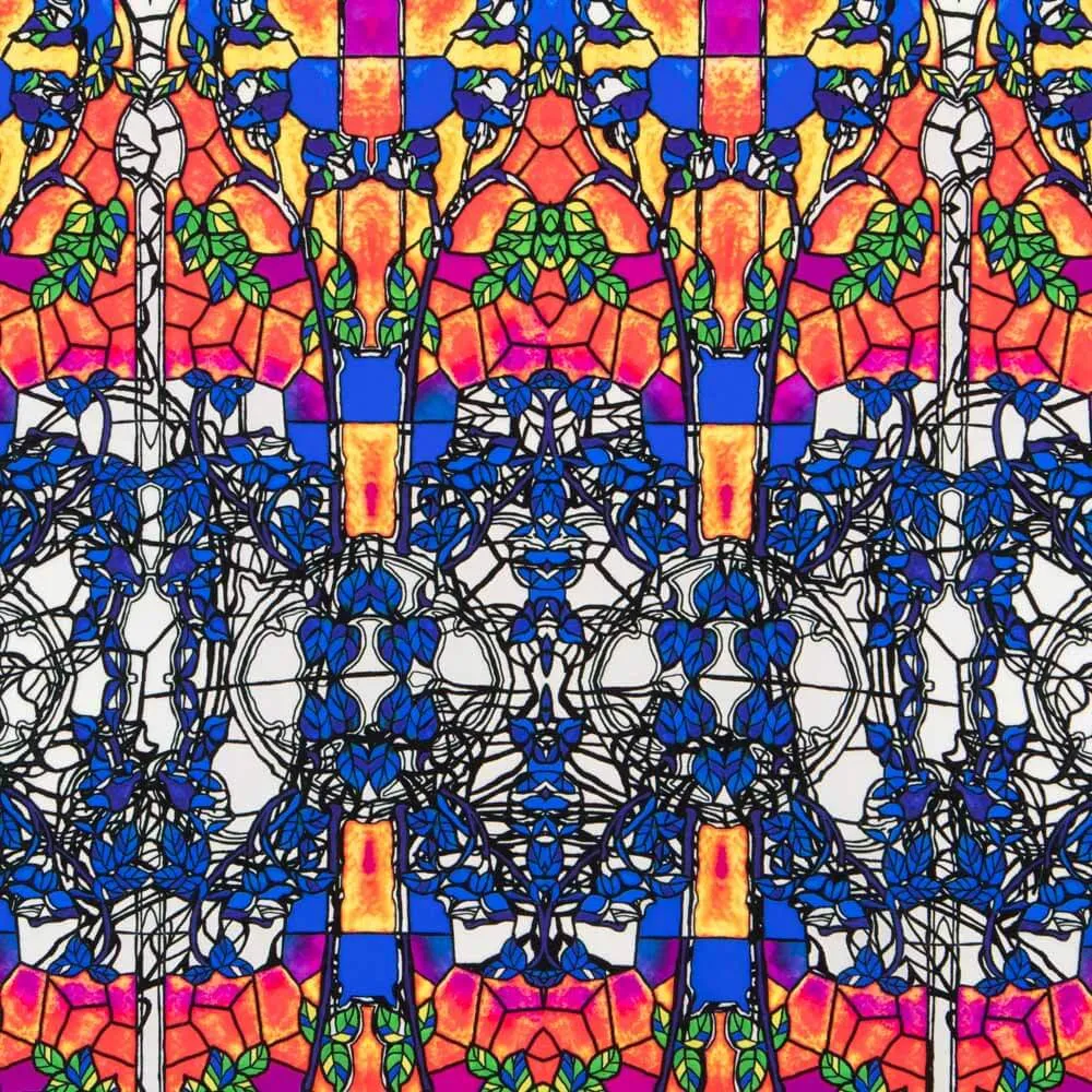 Lycra Mat Fin Vitraux