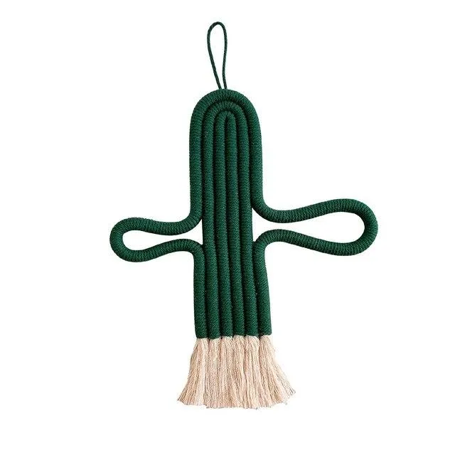Macramé Mural Cactus