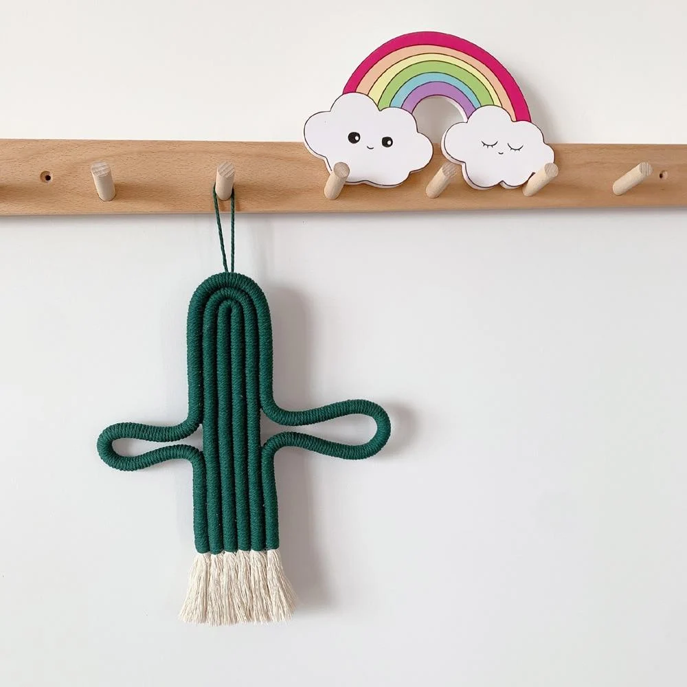 Macramé Mural Cactus