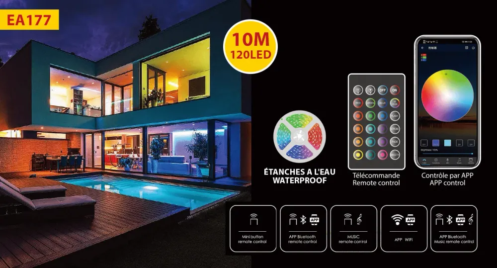 Adaptateur wifi pour télécommande de bande LED - 10M Magasins Hart | Hart Stores