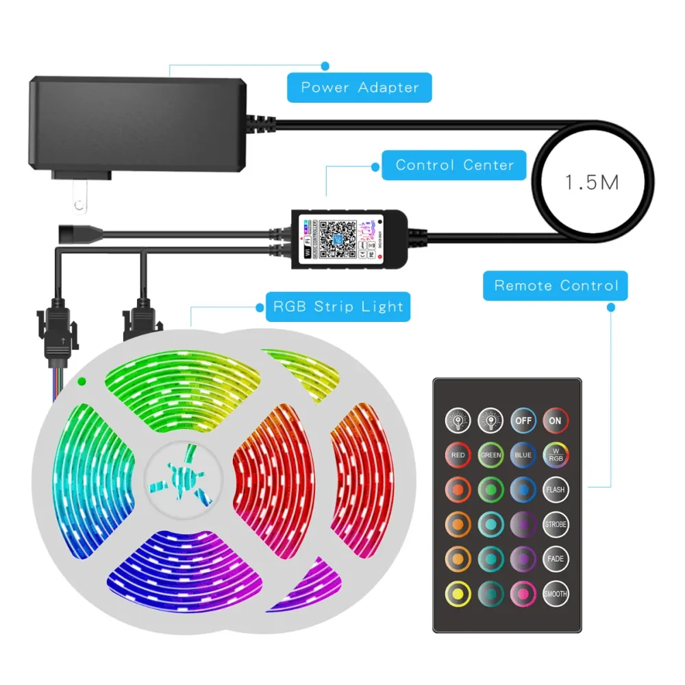 Adaptateur wifi pour télécommande de bande LED - 10M Magasins Hart | Hart Stores