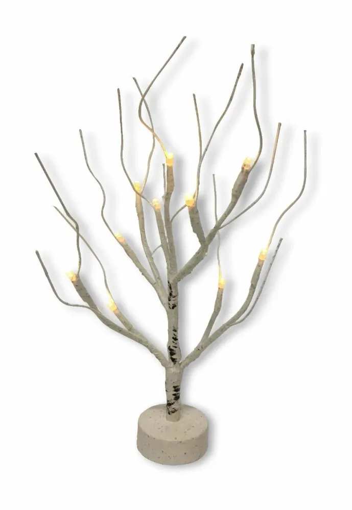 Bouleau de Noël | 10 DEL 25 cm Magasins Hart | Hart Stores