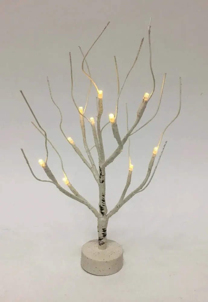 Bouleau de Noël | 10 DEL 25 cm Magasins Hart | Hart Stores