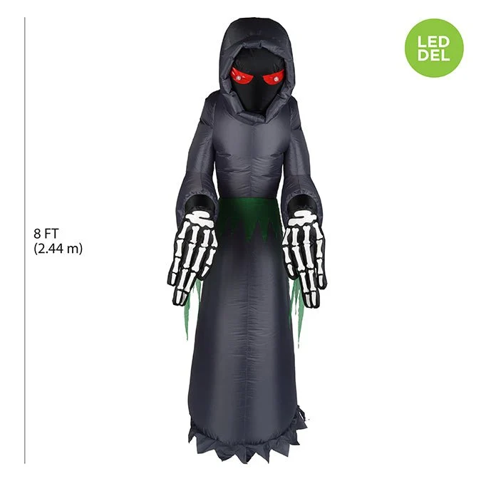 Décoration gonflable d'Halloween – Faucheuse aux yeux rouges Magasins Hart | Hart Stores