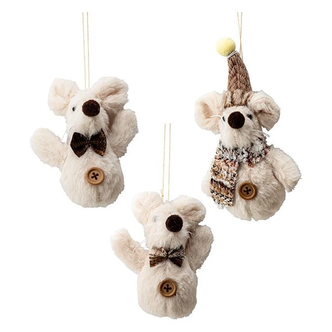 Décoration de souris en tissu à suspendre – Prix pour 1 unité Magasins Hart | Hart Stores