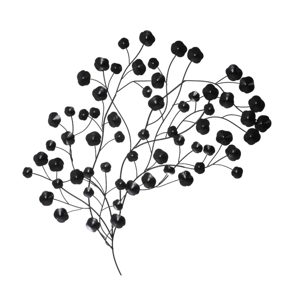 Lauren Taylor - Art mural floral noir en métal Magasins Hart | Hart Stores