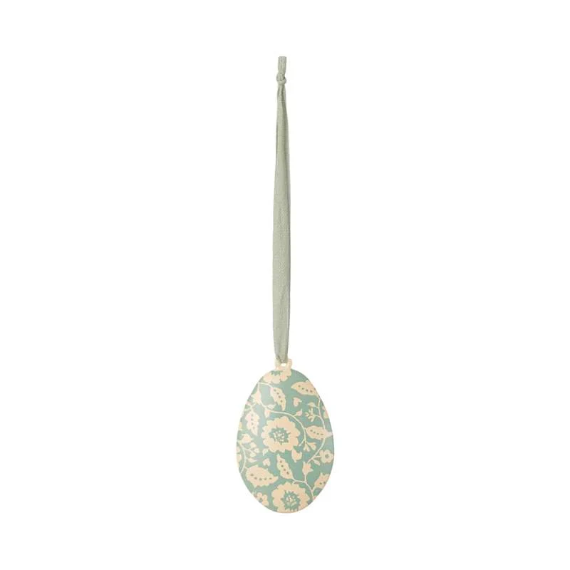 Maileg Œufs de Pâques Suspension - Fleurs - Mint