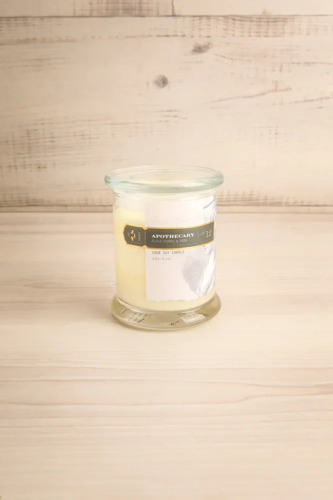 Chandelle en Verre Parfumée au Yuzu Maison Garçonne