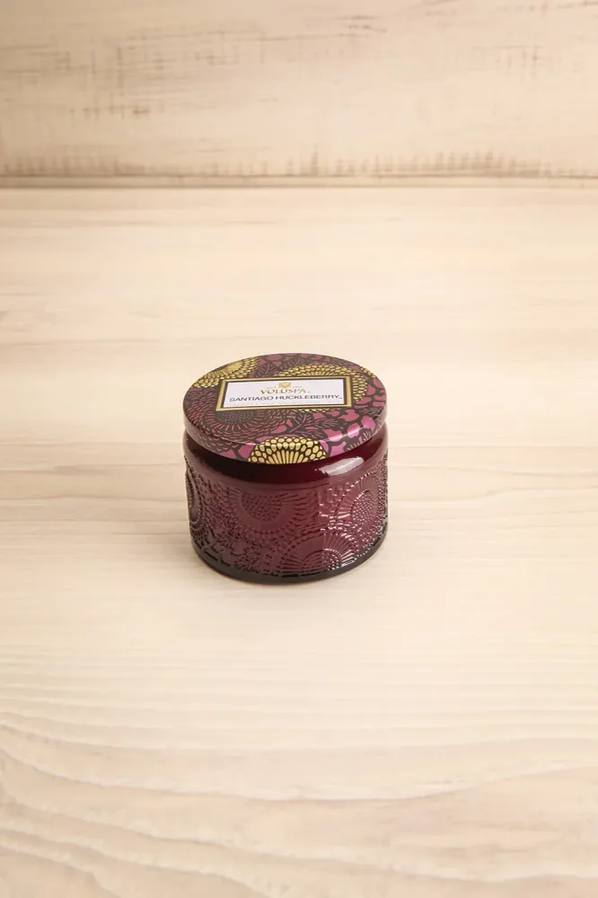 Santiago Huckleberry | Mini Chandelle en verre Maison Garçonne