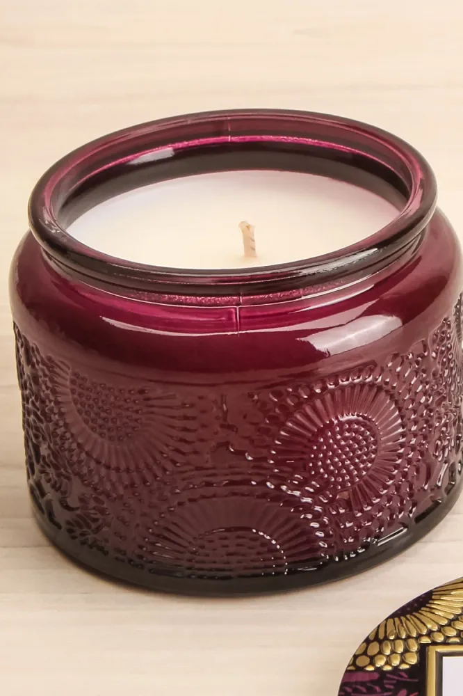 Santiago Huckleberry | Mini Chandelle en verre Maison Garçonne