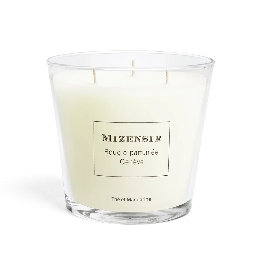 Thé et Mandarine | Grande Bougie parfumée