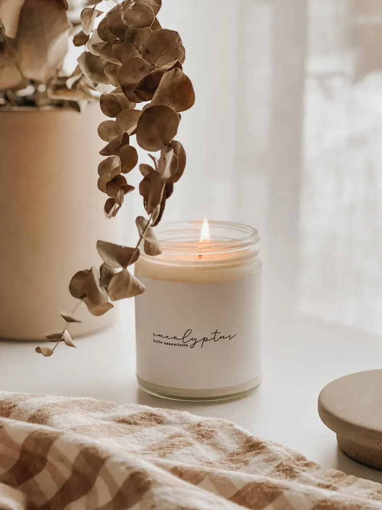 Chandelle Eucalyptus Marée Chandelles