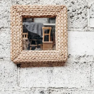 Georges, le miroir en raphia N°618 Marion