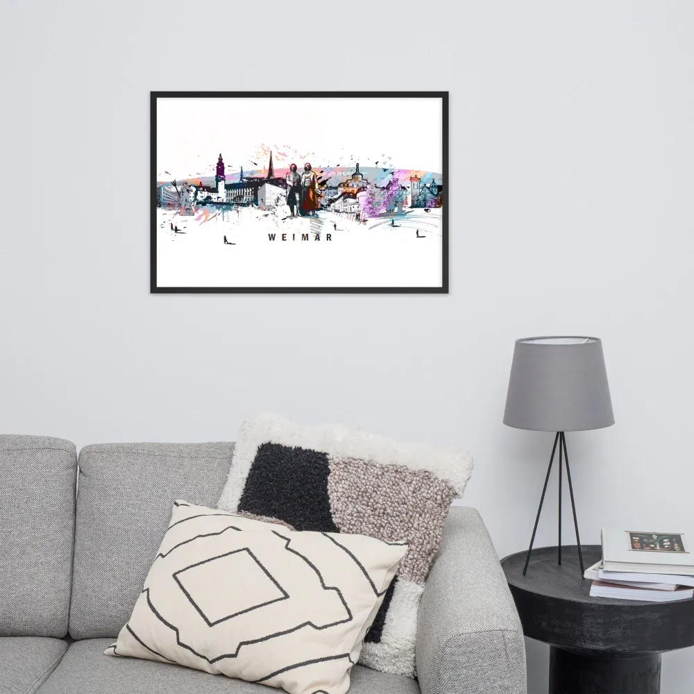 Affiche - Skyline de Weimar Marko Kurth