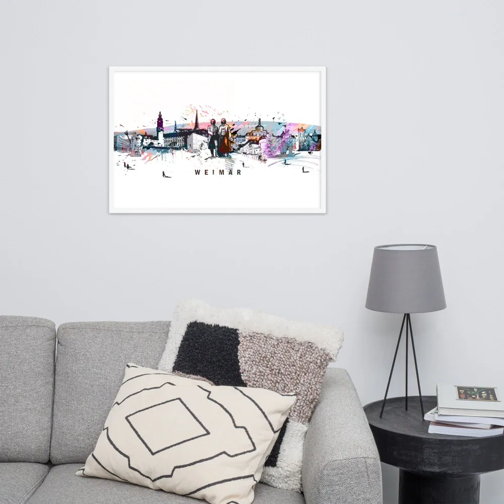 Affiche - Skyline de Weimar Marko Kurth