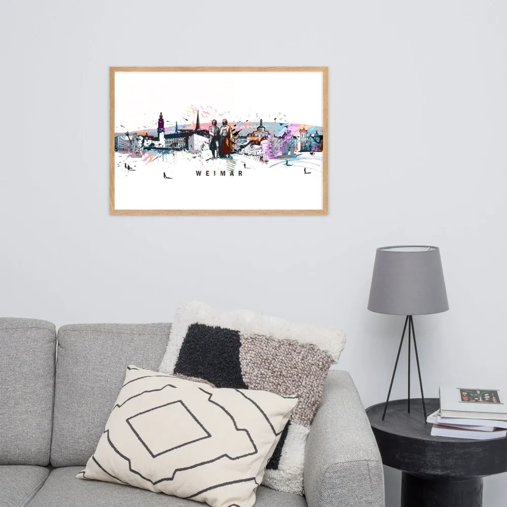 Affiche - Skyline de Weimar Marko Kurth