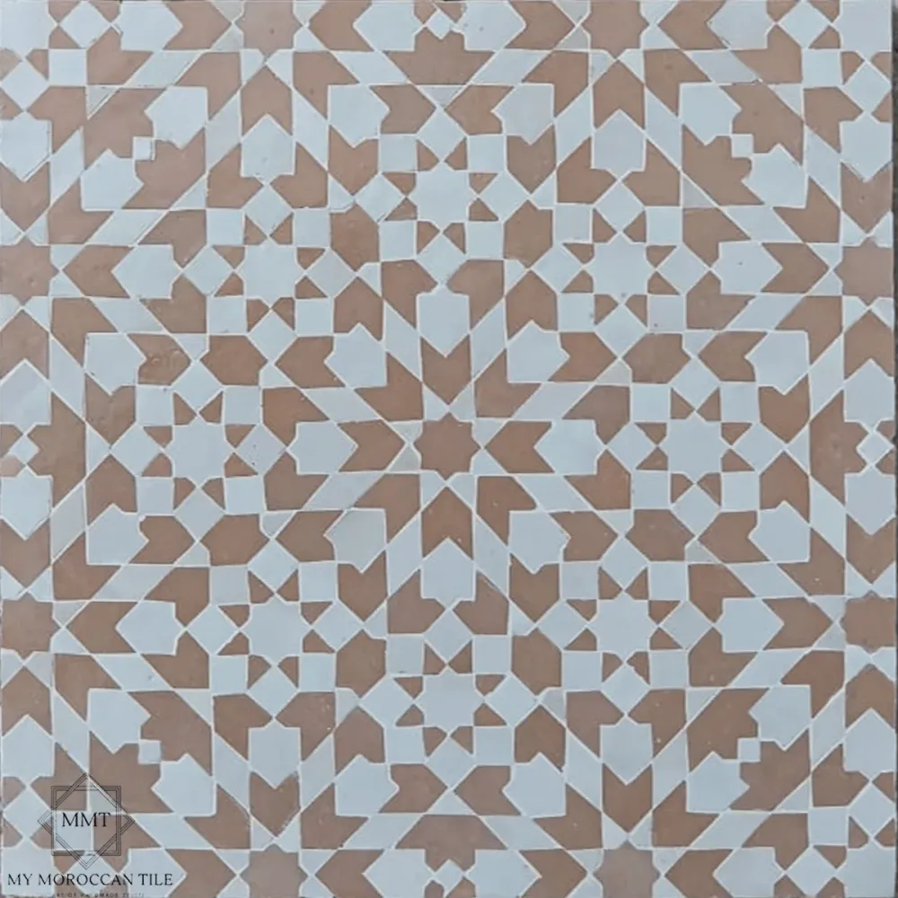 Mosaïque Silk Weave Maroc Architecture et Zellij