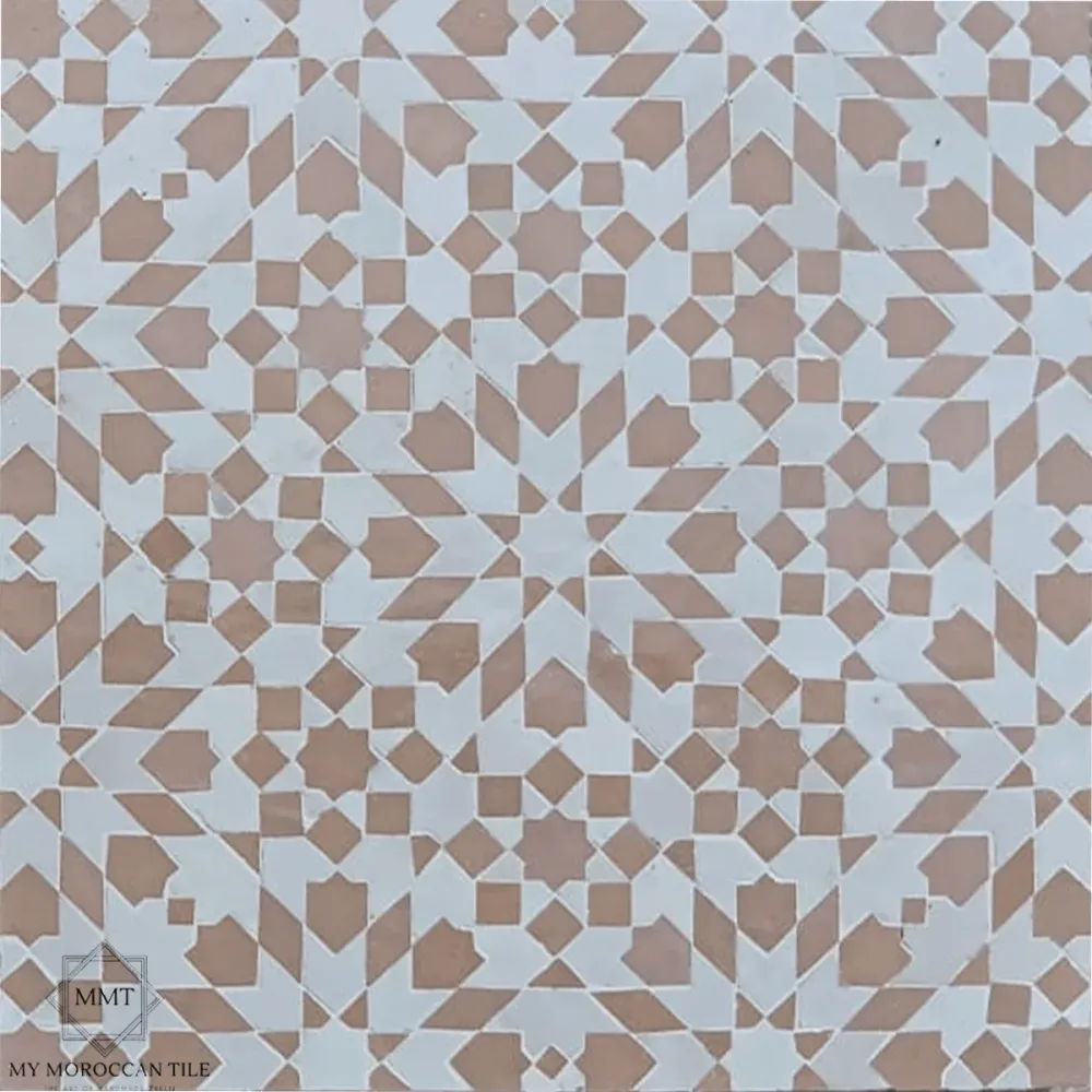 Mosaïque Silk Weave Maroc Architecture et Zellij