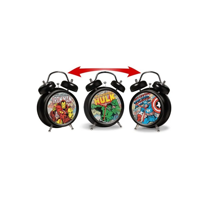 § Marvel Comics - Lenticular Alarm Clock