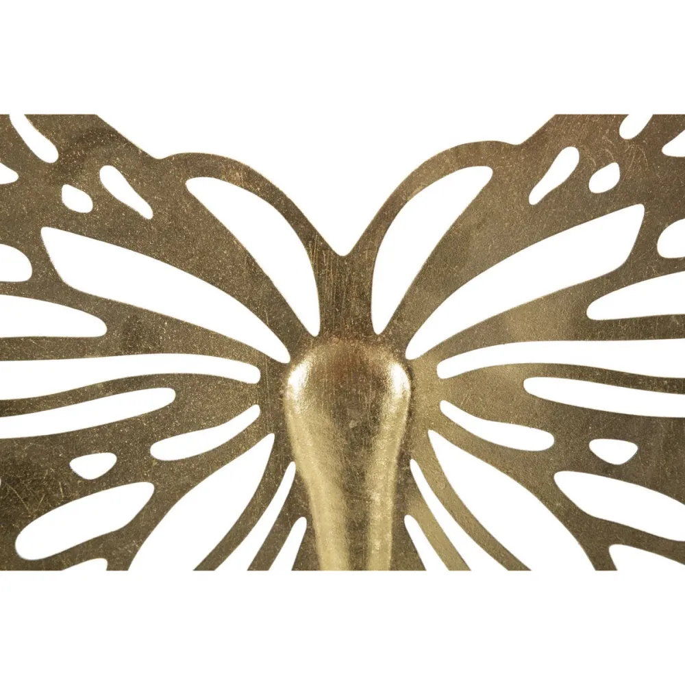 Décoration papillon 3D dorée – Élégante touche murale Mauro Ferretti