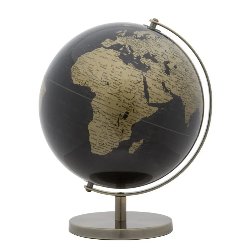 Globe décoratif avec base en métal – Touche sophistiquée Mauro Ferretti