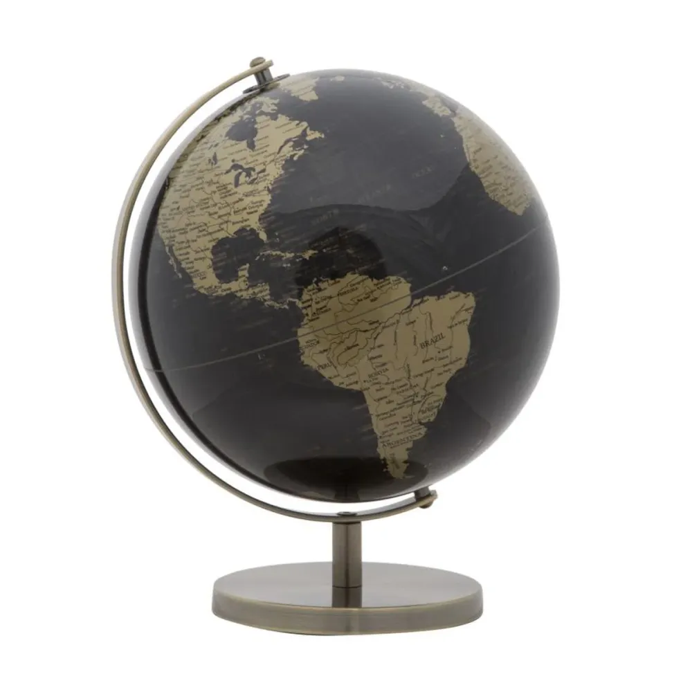 Globe décoratif avec base en métal – Touche sophistiquée Mauro Ferretti