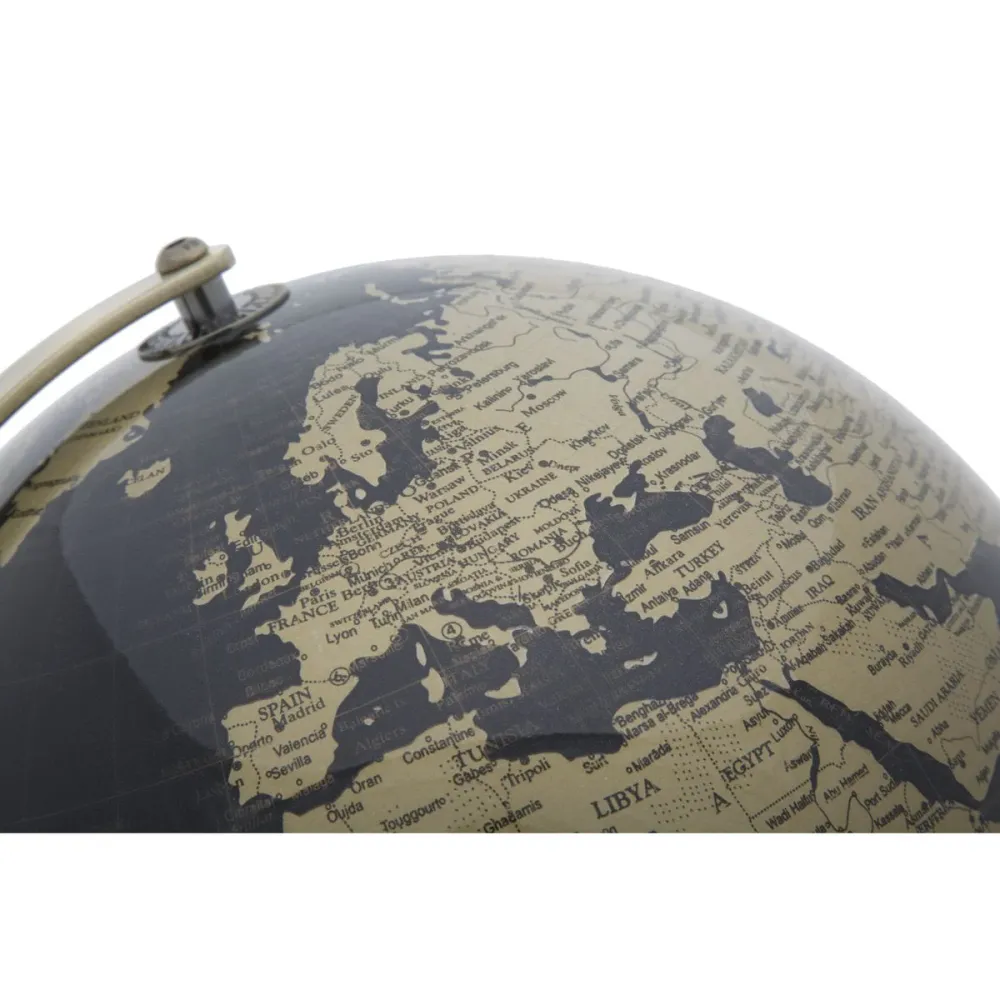 Globe décoratif avec base en métal – Touche sophistiquée Mauro Ferretti