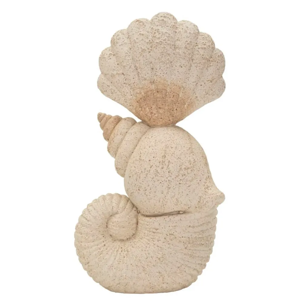 Mauro Ferretti figura coquillage sable polyrésine