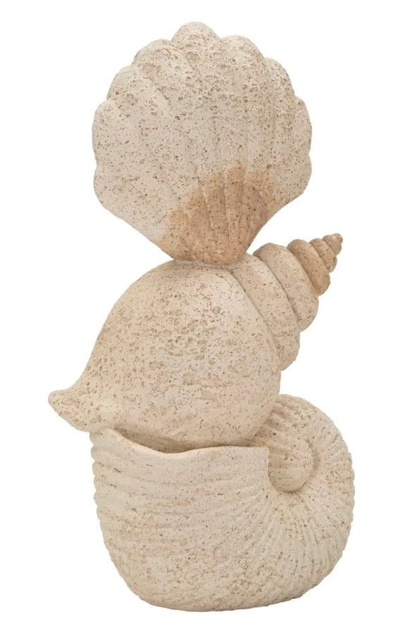 Mauro Ferretti figura coquillage sable polyrésine